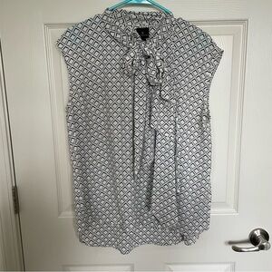 Black & White Blouse